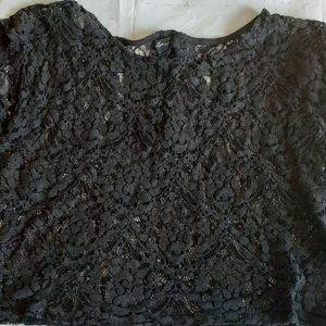 Lace crop top